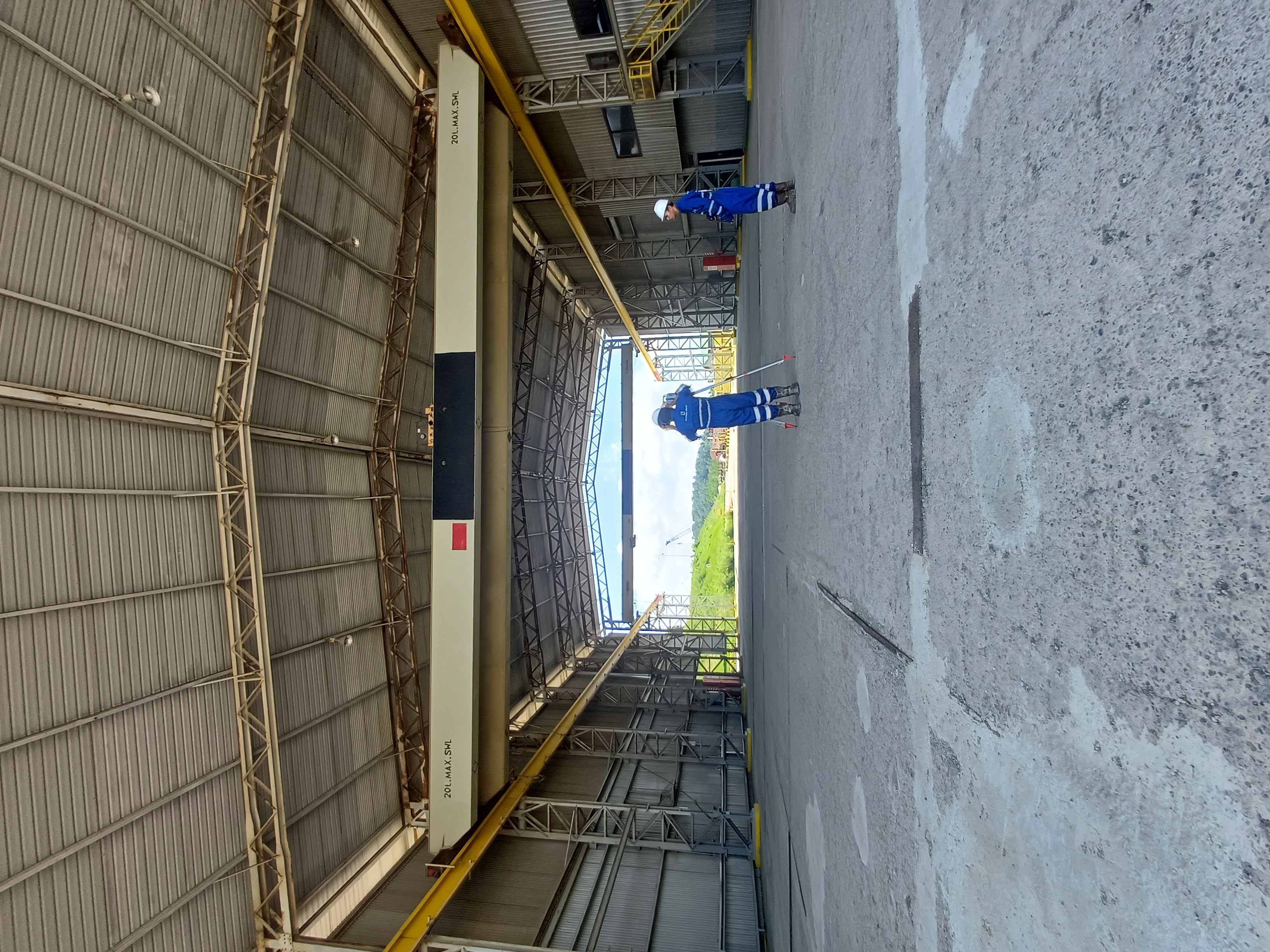 RLA STRUKTUR RUNWAY & CHEMBER OVERHEAD CRANE